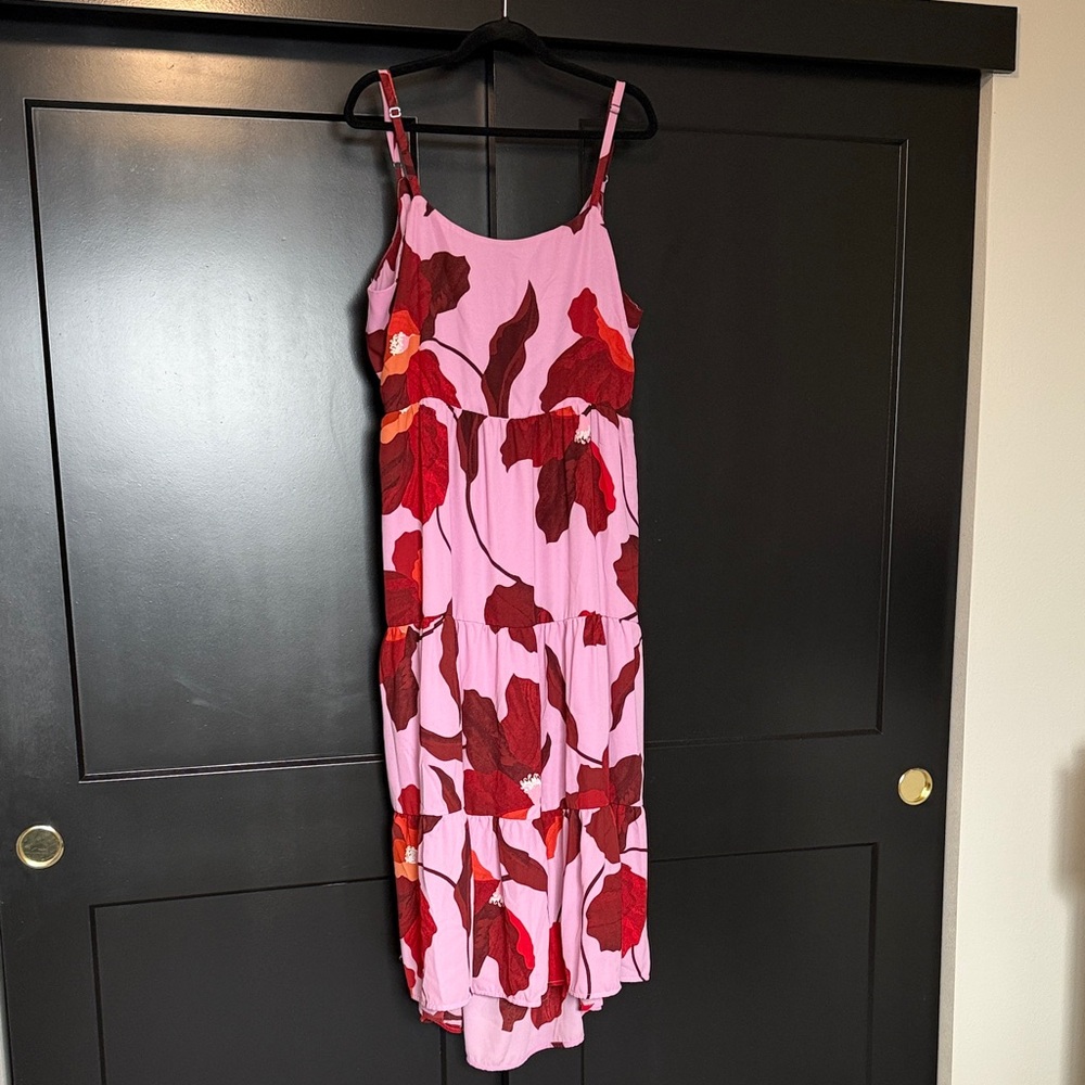 Sanctuary Pink and Crimson Dress